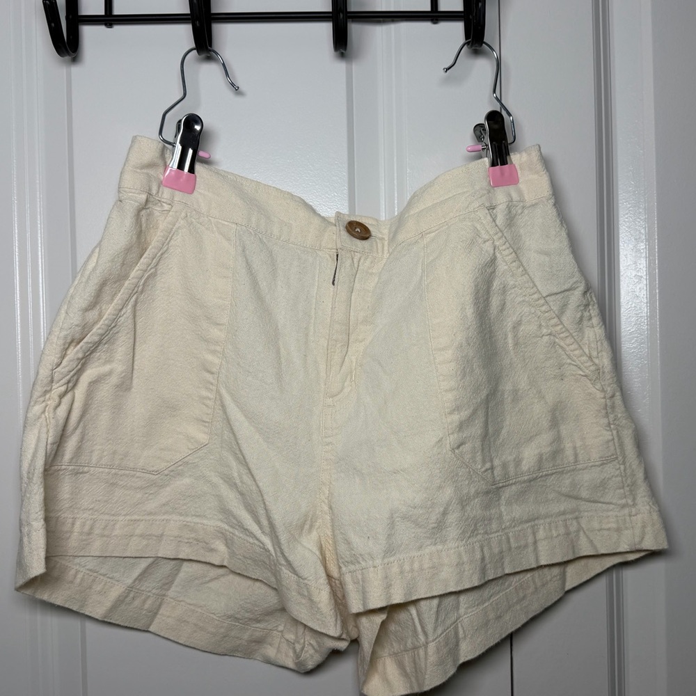 Roxy Cream High Waist Women's Shorts